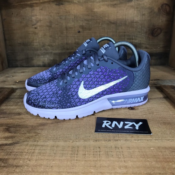 NEW Nike Air Max Sequent Two Light Carbon - Picture 3 of 7